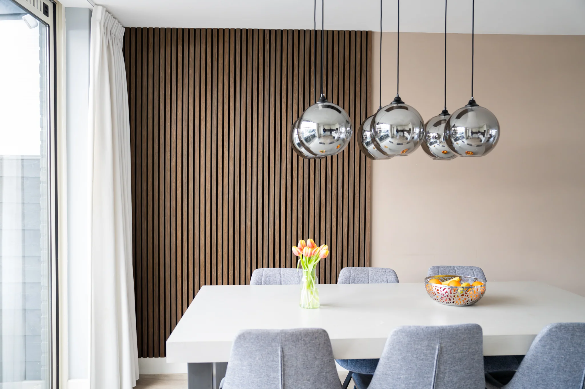 AkuPanel Gerookt Eiken-Hout | 240cm x 60cm | 3-zijdig écht houtfineer - Image 5