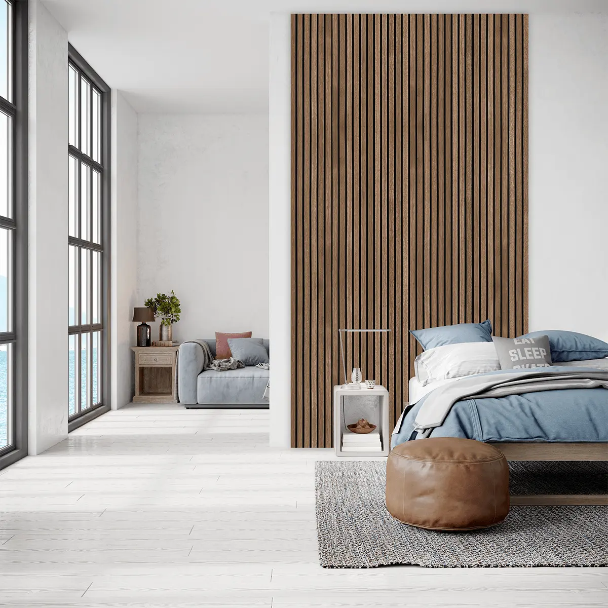 AkuPanel Gerookt Eiken-Hout | 300cmx60cm | 3-zijdig écht houtfineer - Image 9