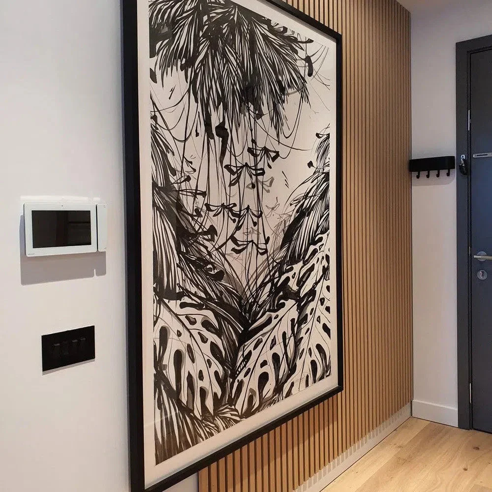 AkuPanel Naturel Eiken Hout | 240cm x 60cm | 1-zijdig écht houtfineer - Image 3