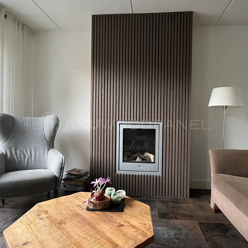 AkuPanel Walnoot Hout | 300cm x 60cm | 1-zijdig écht houtfineer - Image 5