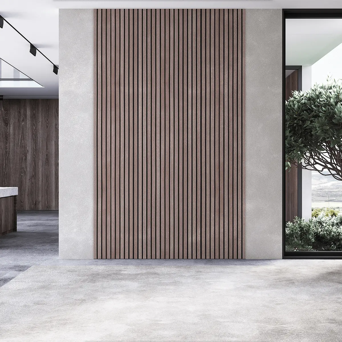 AkuPanel Walnoot Hout | 300cm x 60cm | 1-zijdig écht houtfineer - Image 9