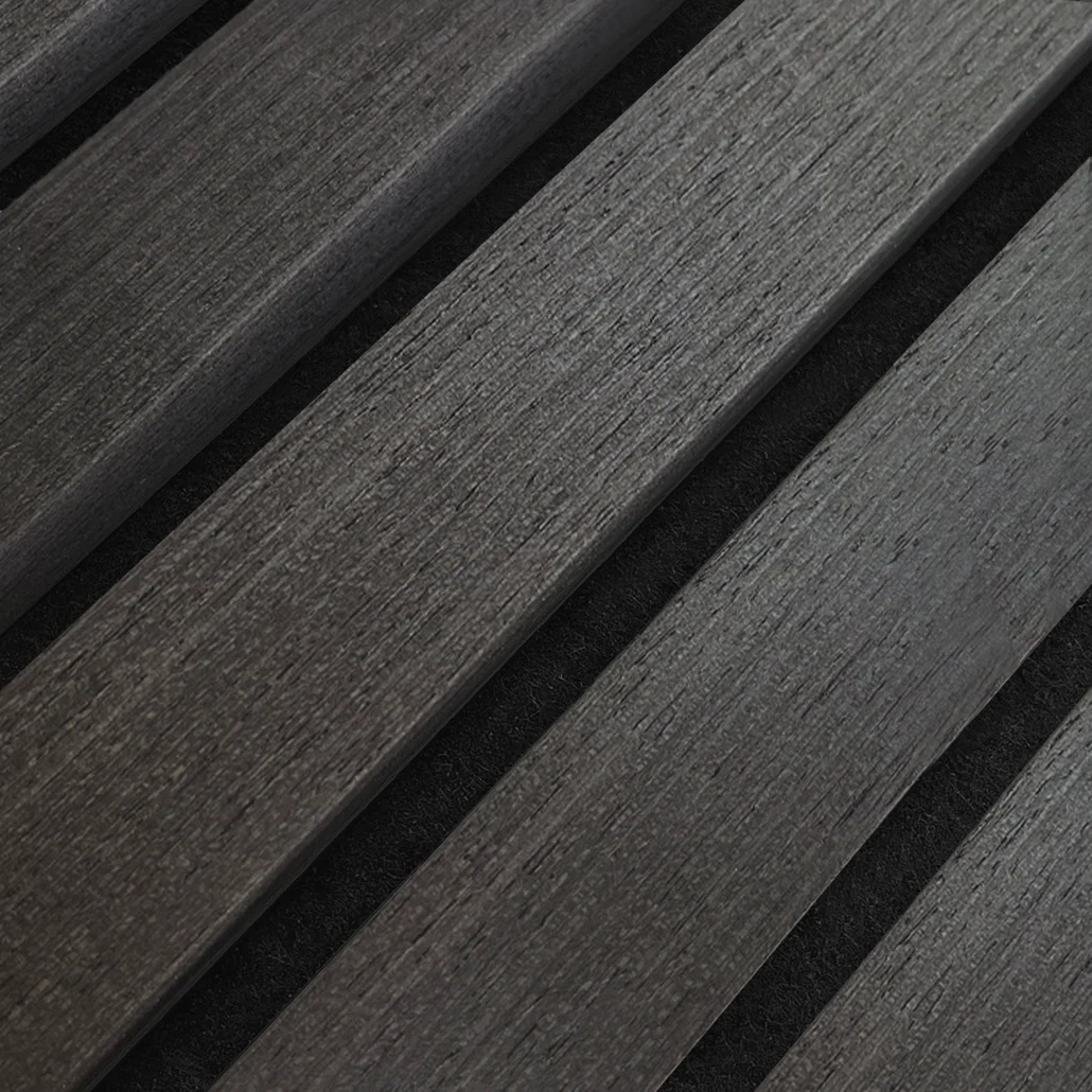 AkuPanel Zwart Eiken-Hout | 300cmx60cm | 3-zijdig écht houtfineer - Image 2