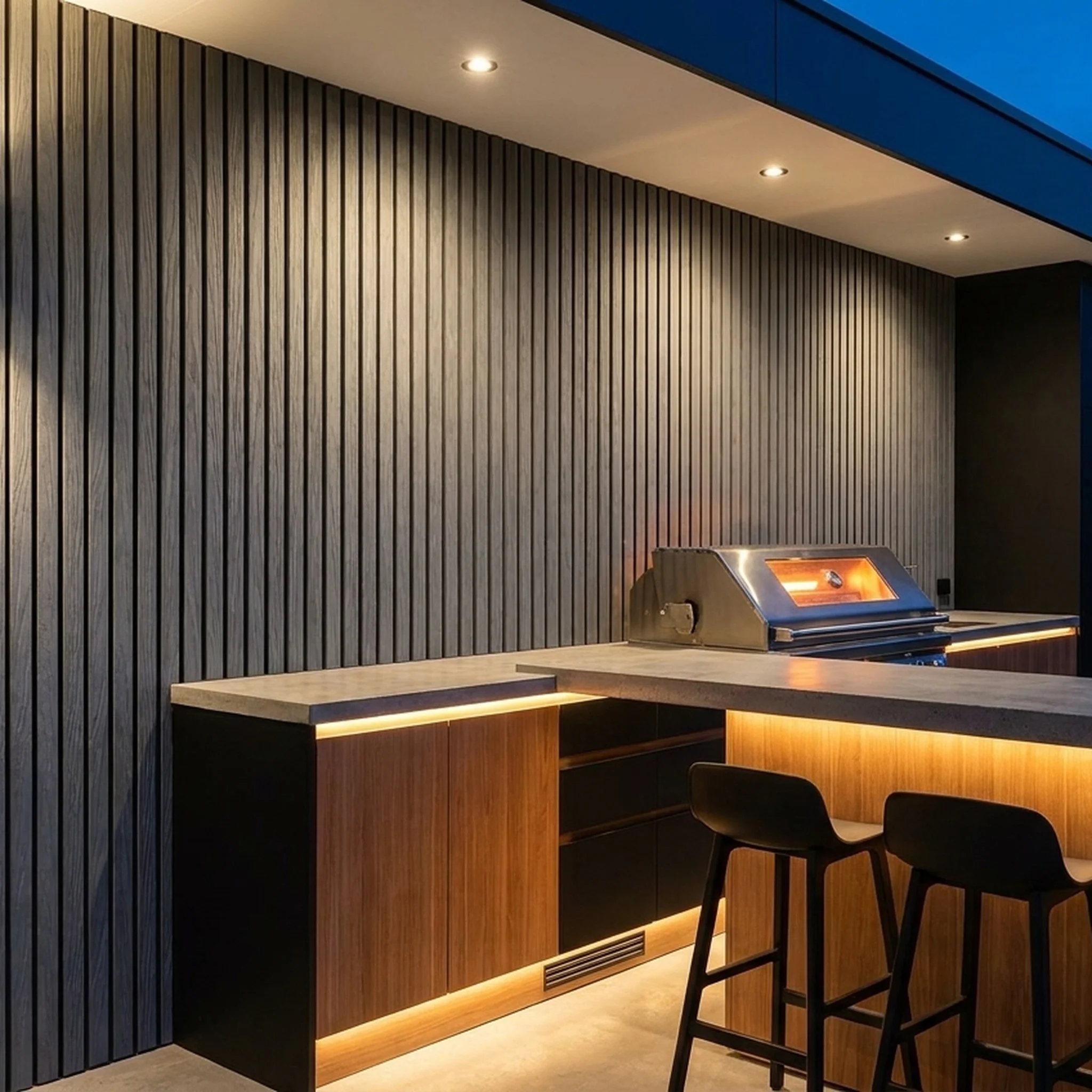 Buitenpanel Grijs 290cm | Gevelbekleding | Aku Woodpanel - Image 3