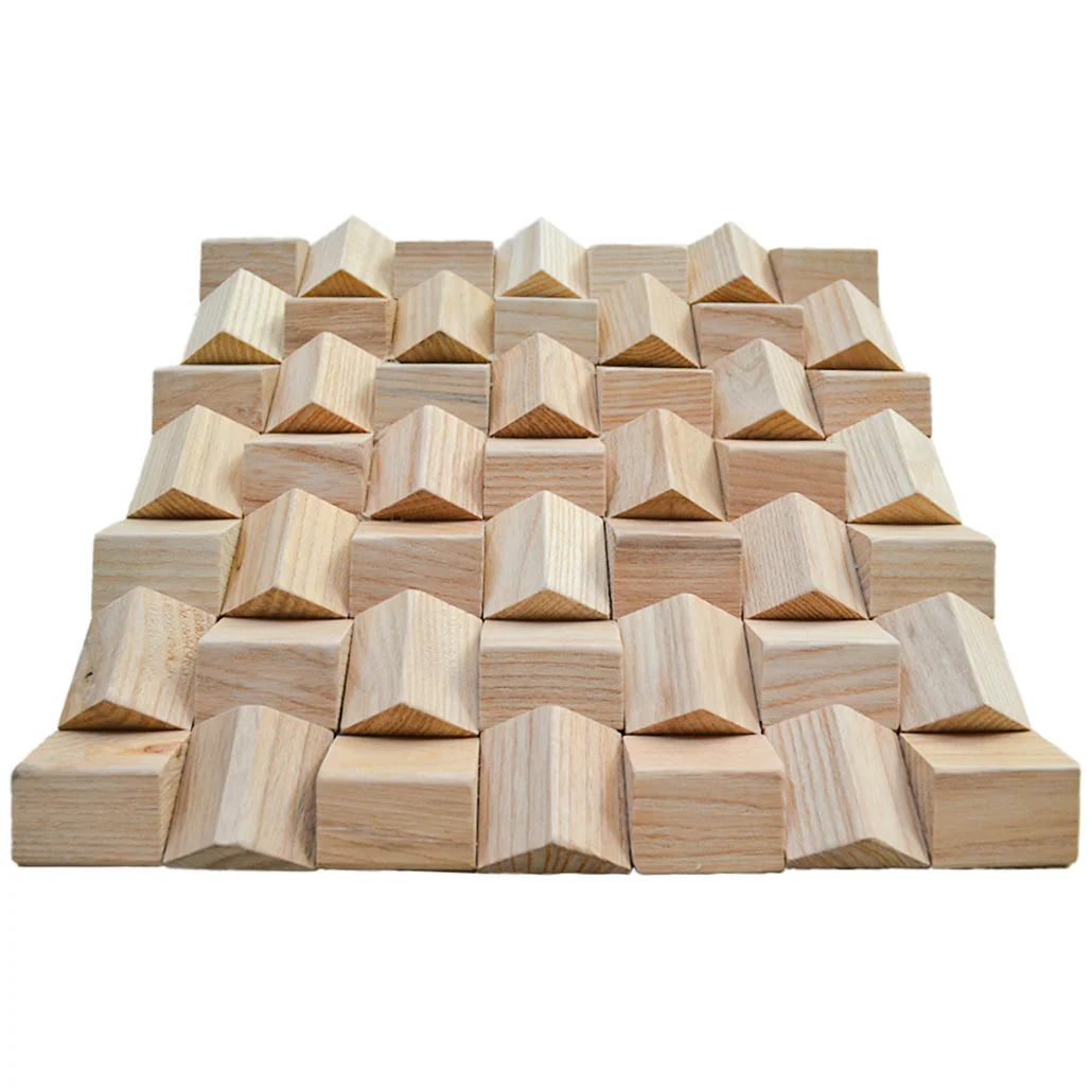 3D Houten Wandpaneel | Ash | 30×30 cm | Wanddecoratie - Image 6