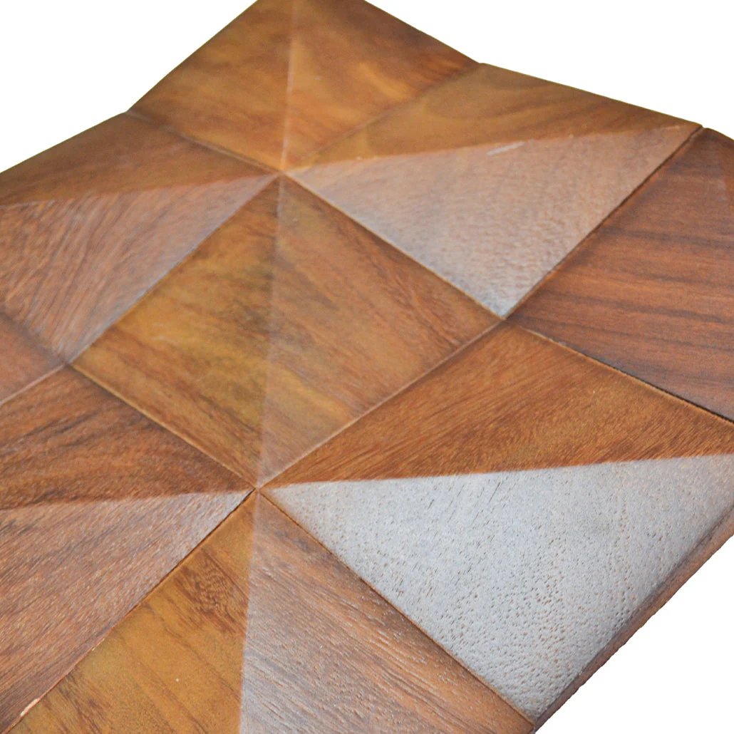 3D Houten Wandpaneel | Cumaru Deep | 30×30 cm | Wanddecoratie - Image 8