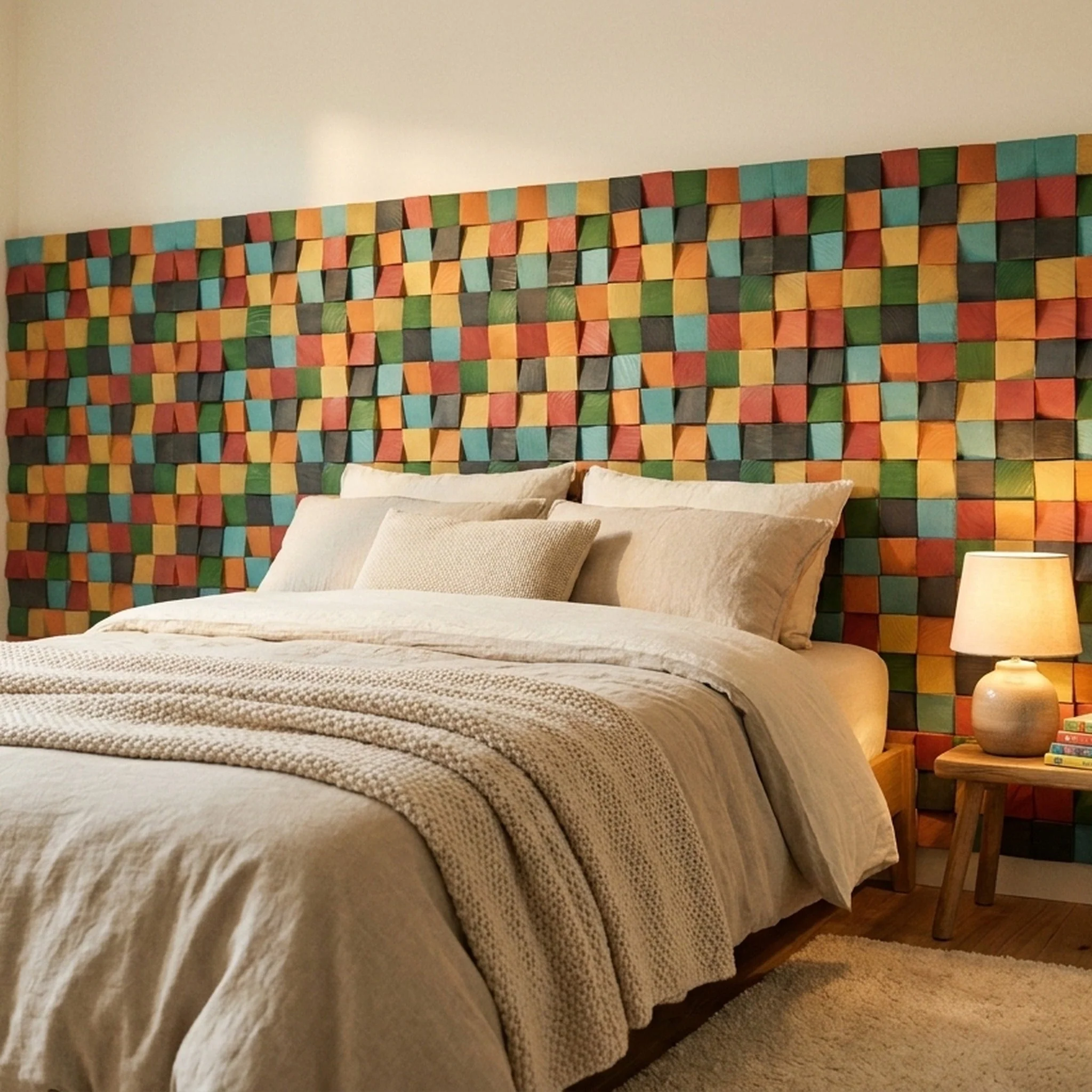 3D Houten Wandpaneel | Dark Pine | 30×30 cm | Wanddecoratie - Image 9