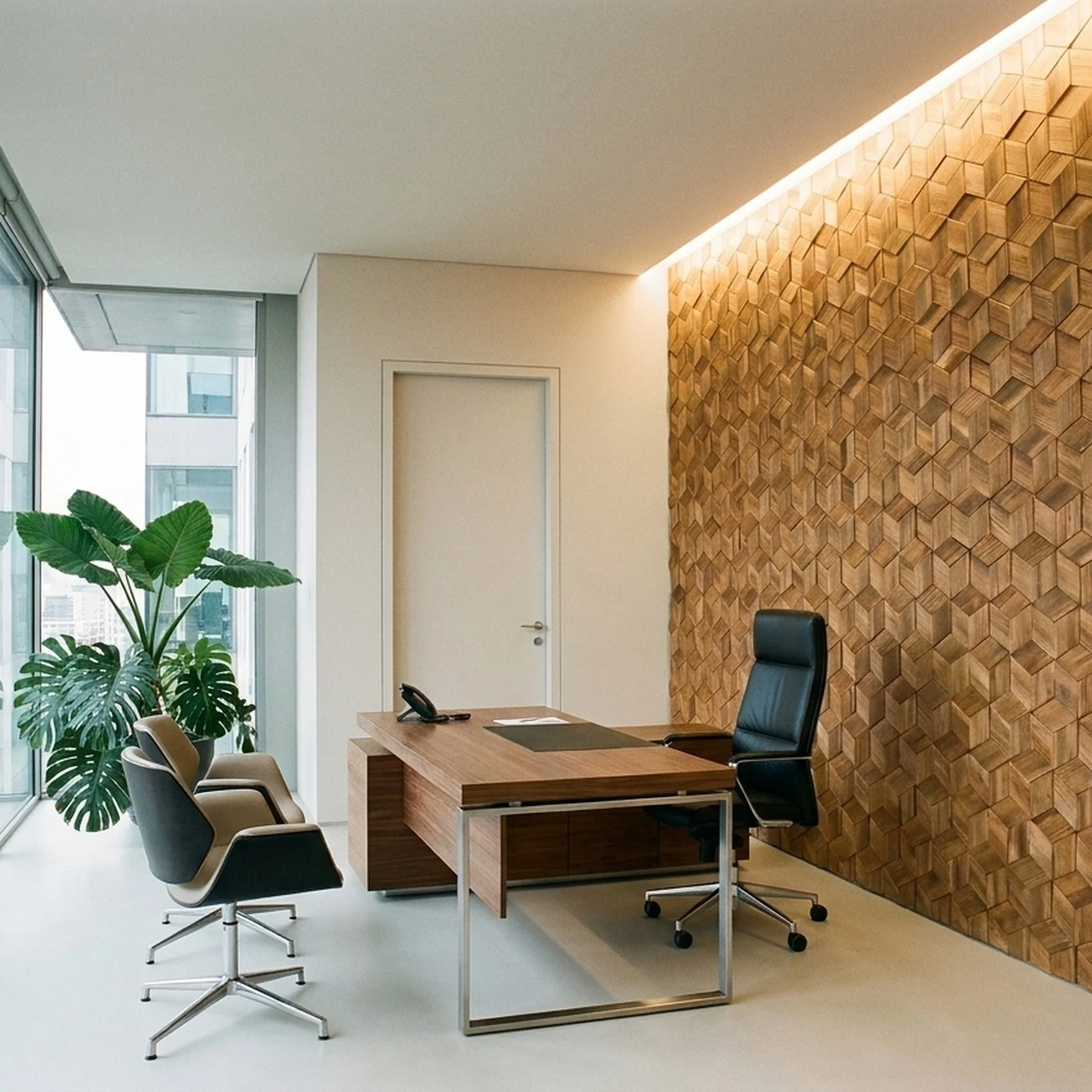 3D Houten Wandpaneel | Fresh Pine | 30×35 cm | Wanddecoratie - Image 7
