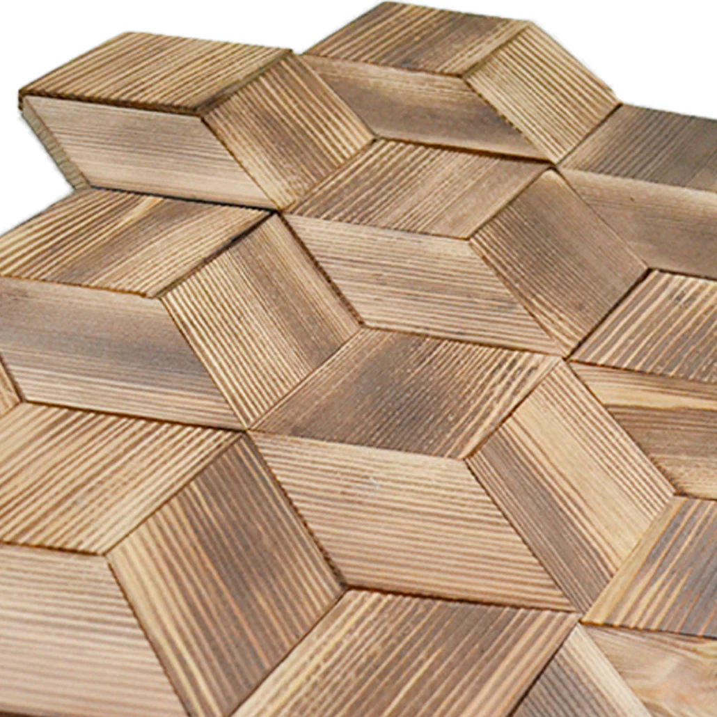 3D Houten Wandpaneel | Fresh Pine | 30×35 cm | Wanddecoratie - Image 8
