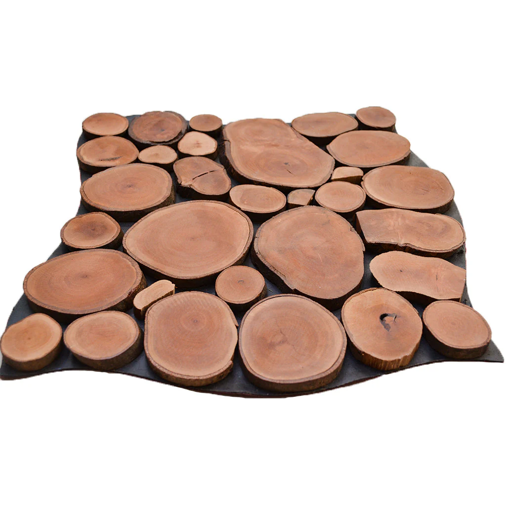 3D Houten Wandpaneel | Lychee | 30×30 cm | Wanddecoratie - Image 6