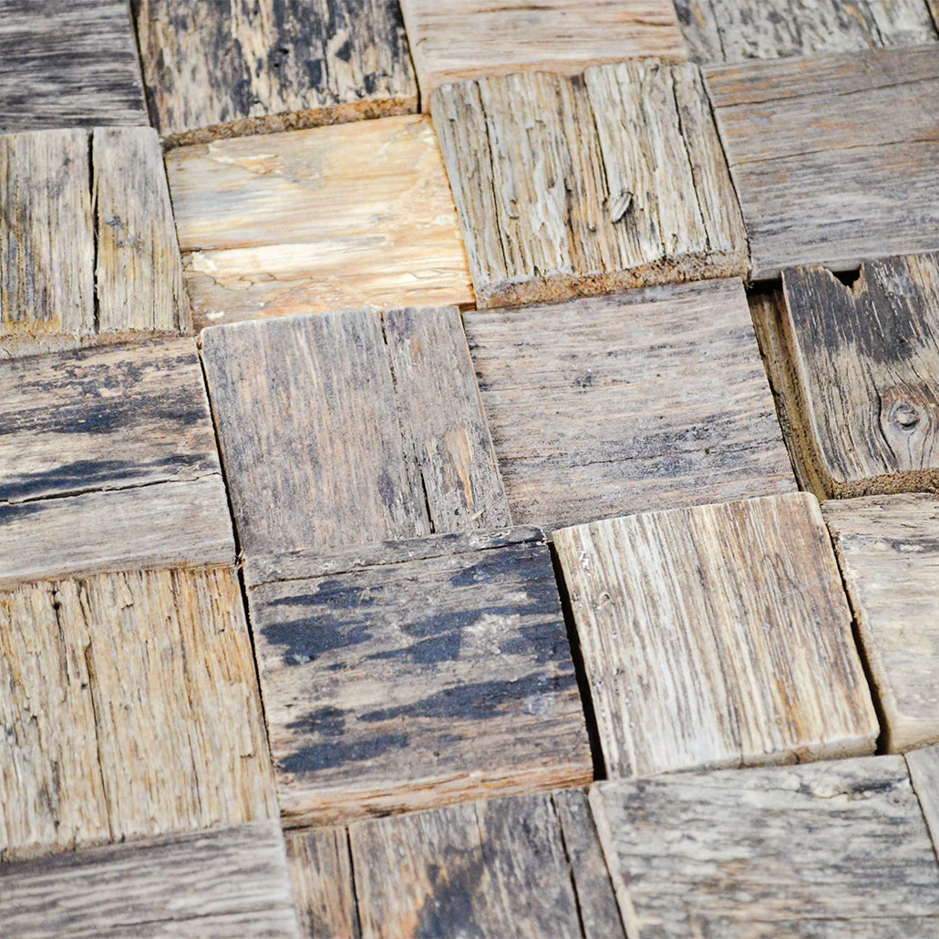 3D Houten Wandpaneel | Marine Shipwood | 30×30 cm | Wanddecoratie - Image 4