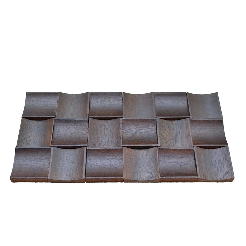 3D Houten Wandpaneel | Merbau XL | 30×60 cm | Wanddecoratie - Image 4
