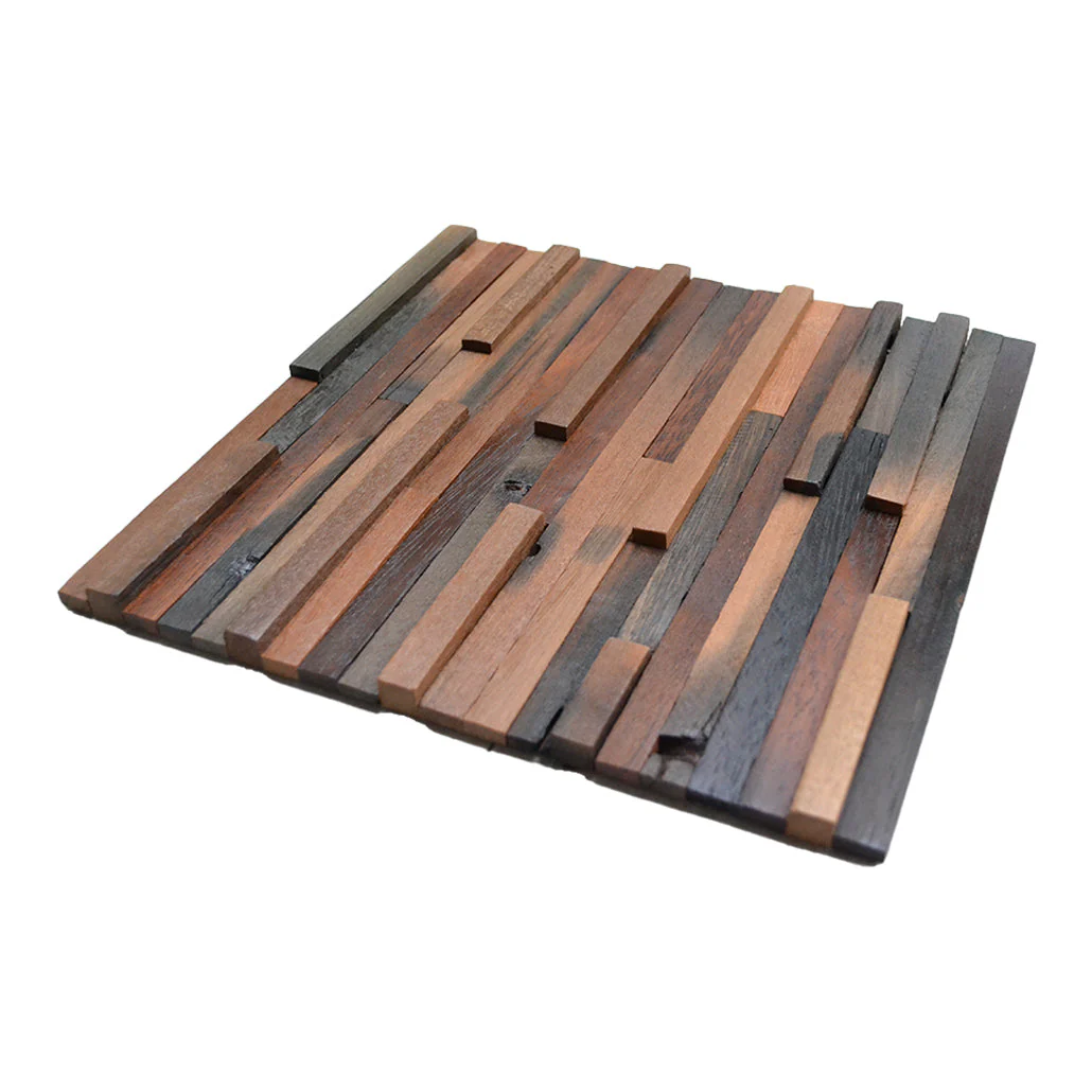 3D Houten Wandpaneel | Shipwood Compact | 30×30 cm | Wanddecoratie - Image 6