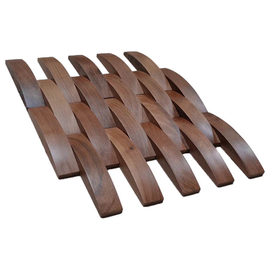 3D Houten Wandpaneel | Walnoot Deep Dusk | 30×30 cm | Wanddecoratie - Image 8