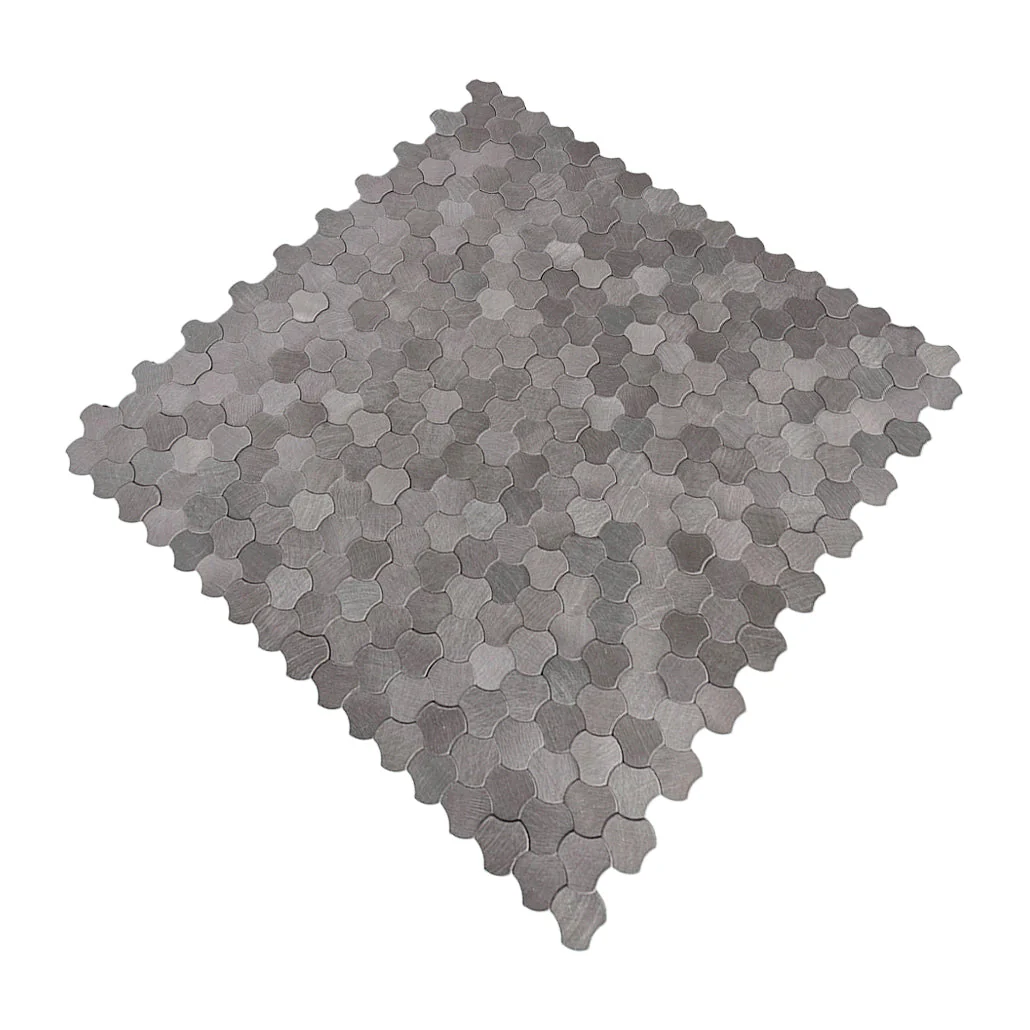 Zelfklevende Mozaïektegels Metaal | Driepas 3D Antraciet | 30,5×29,6 cm | Keuken, Bad & WC - Image 6