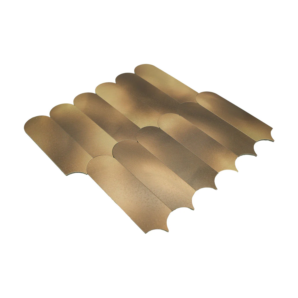 Zelfklevende Mozaïektegels Metaal | Arch Goud | 28,8×29,8 cm | Keuken, Bad & WC - Image 6