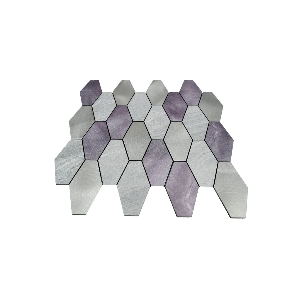 Zelfklevende Mozaïektegels Metaal | Picket Grijs | 30×30 cm | Keuken, Bad & WC - Image 4
