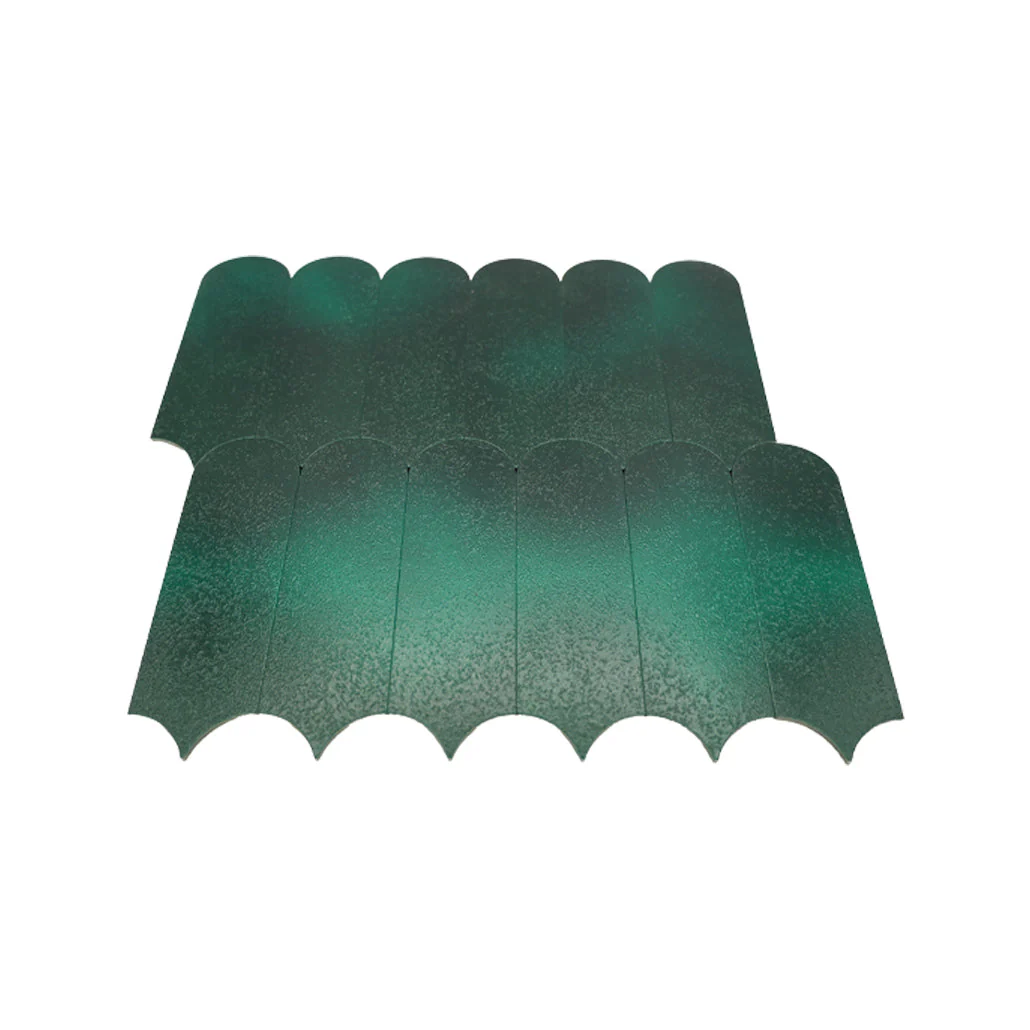 Zelfklevende Mozaïektegels Metaal | Arch Donkergroen | 28,8×29,8 cm | Keuken, Bad & WC - Image 4