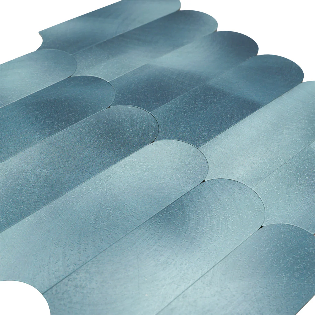 Zelfklevende Mozaïektegels Metaal | Arch Blauw | 28,8×29,8 cm | Keuken, Bad & WC - Image 8