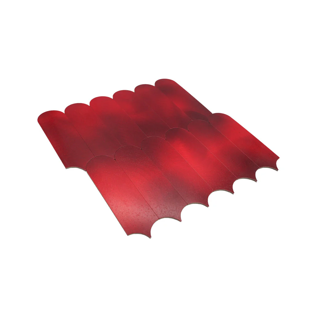 Zelfklevende Mozaïektegels Metaal | Arch Rood | 28,8×29,8 cm | Keuken, Bad & WC - Image 6