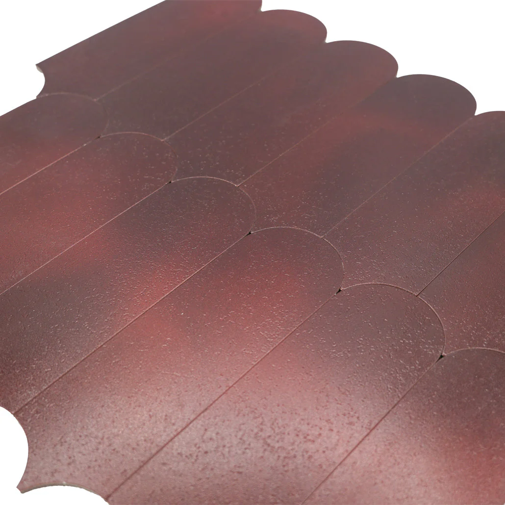 Zelfklevende Mozaïektegels Metaal | Arch Bordeaux | 28,8×29,8 cm | Keuken, Bad & WC - Image 8