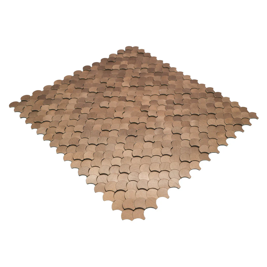 Zelfklevende Mozaïektegels Metaal | Visschub Koper | 28,8×29,8 cm | Keuken, Bad & WC - Image 6
